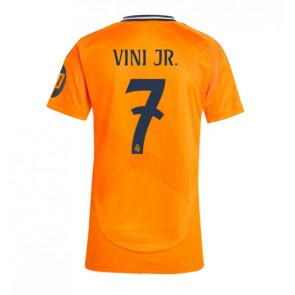 Real Madrid Vinicius Junior #7 Gostujuci Dres za Ženska 2024-25 Kratak Rukavima